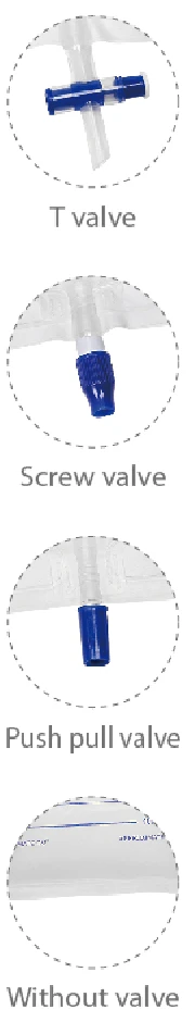 T valve, screw valve, push-pull valve and valve-free details